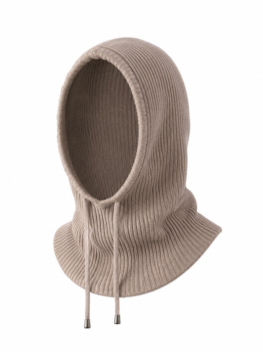 BALACLAVA HOOD - BEIGE