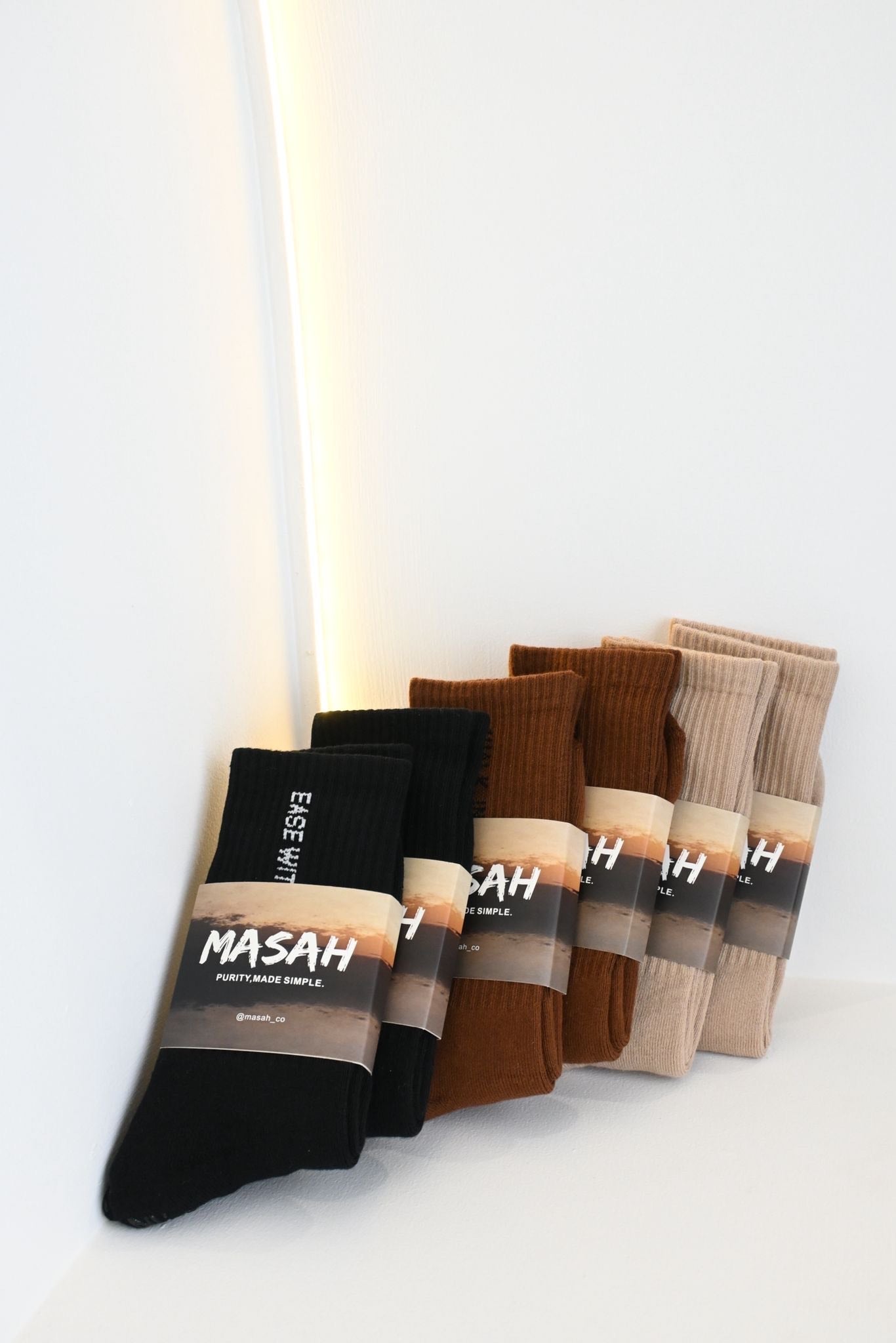 MASAH CO WUDU-FRIENDLY SOCKS (MENS)