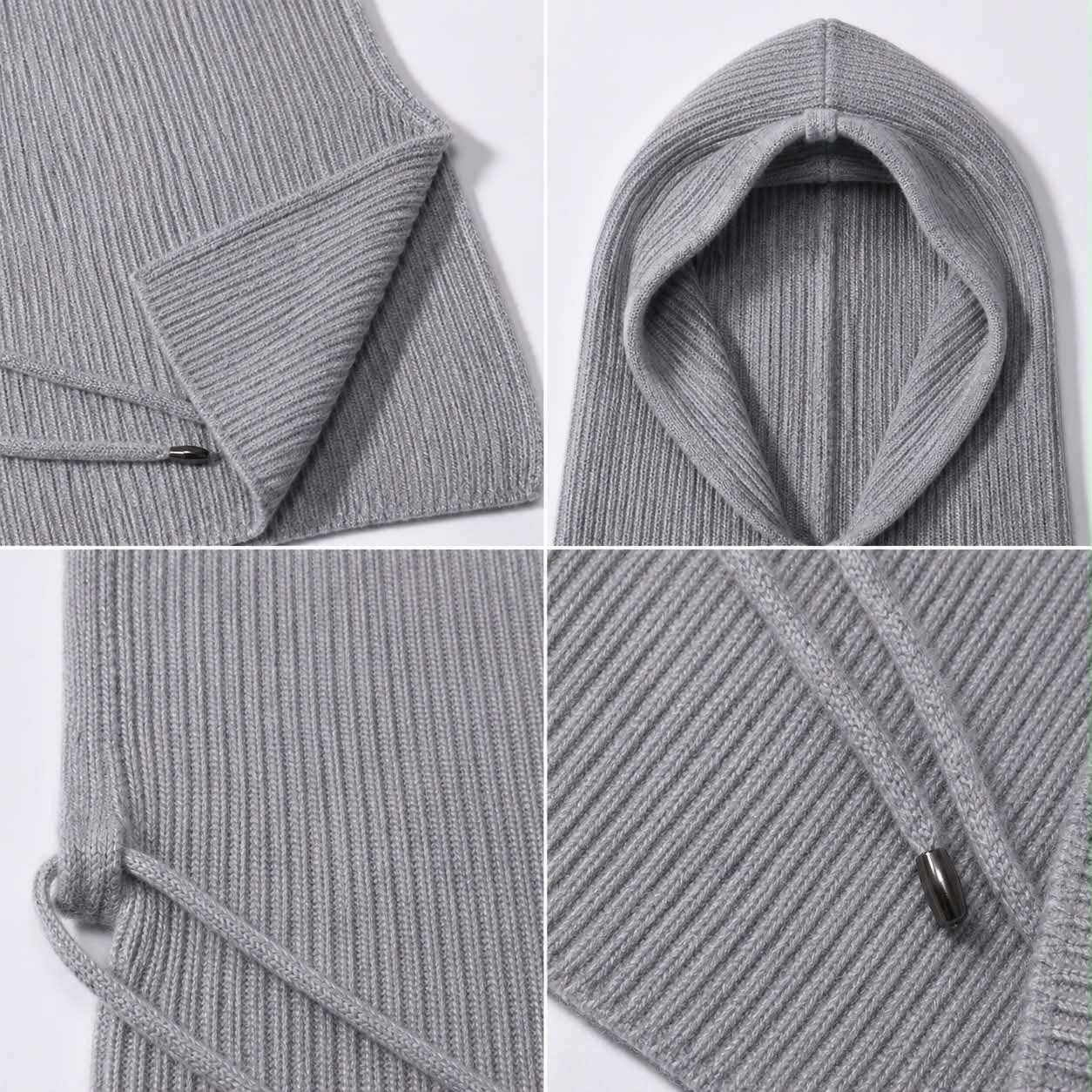 BALACLAVA HOOD - GREY