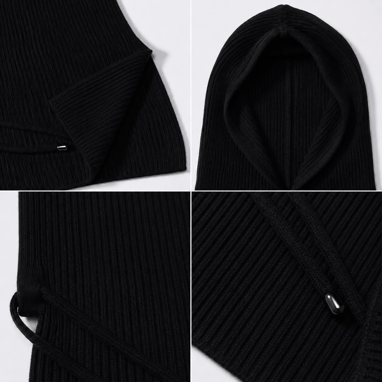 BALACLAVA HOOD - BLACK